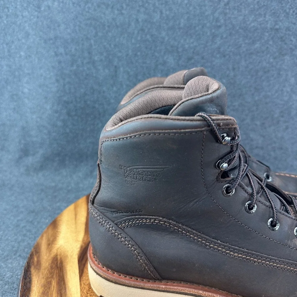 Red Wing 1222 Traction Tred Lite Soft Toe Waterproof Work Boots Size 8D